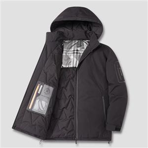 Loose casual cotton coat trend hooded sports bread suit