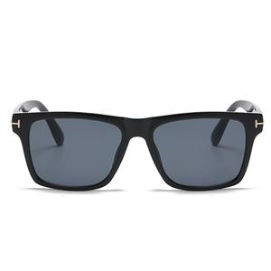 Men's sunglasses European and American fashion T-shaped square frame sun protection sunglasses for women